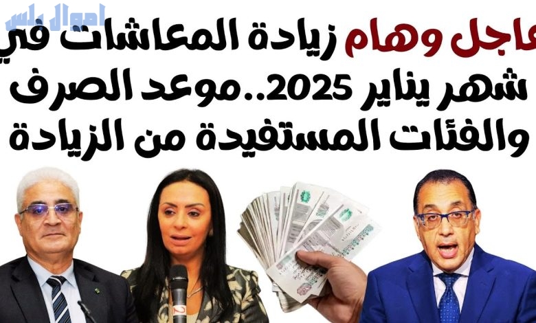 زيادة معاشات