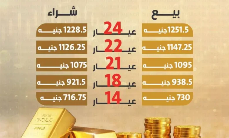 سعر الذهب عيار 24