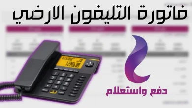 طريقة تسديد فاتورة التليفون الأرضي إلكترونيًا