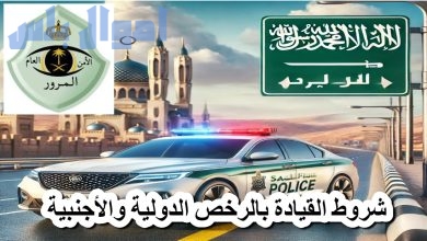 قيادة المركبة بالرخصة الدولية