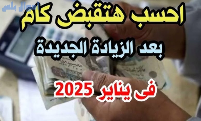 معاشات شهر يناير 2025