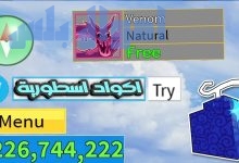 أكواد بلوكس فروت