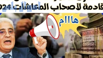 المعاشات