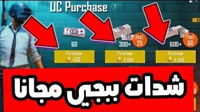 طريقة شحن شدات ببجي