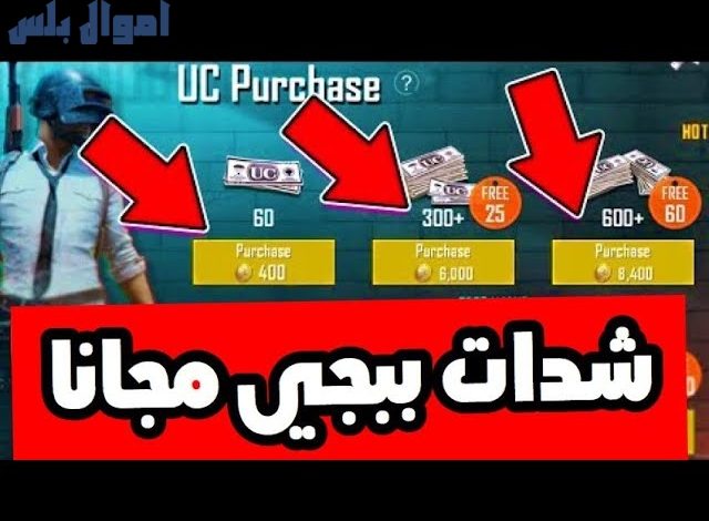 طريقة شحن شدات ببجي