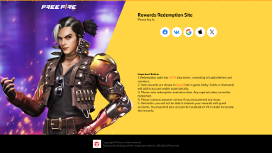 free fire codes