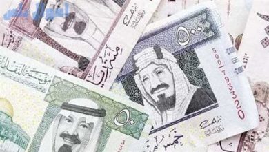 سعر الريال السعودي مقابل الجنيه المصري