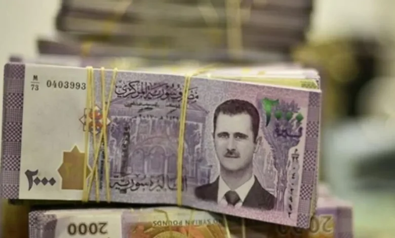 سعر الليرة السورية أمام الدولار