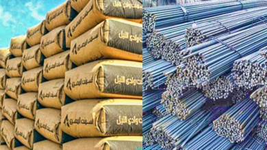 أسعار الحديد والأسمنت