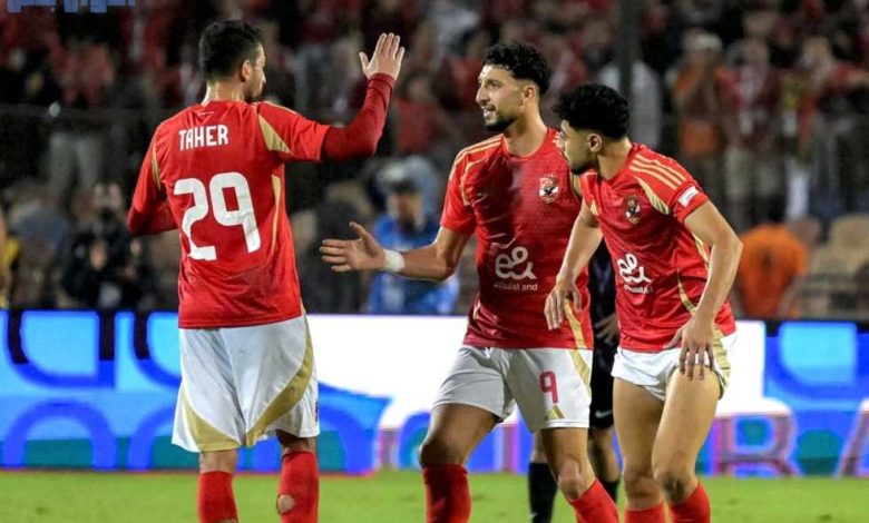 القنوات الناقلة لمباراة الاهلي وشباب بلوزداد
