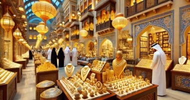 سعر الذهب اليوم الاثنين 12 مايو 2025 فى السعودية عيار 21 بـ351.25 ريال