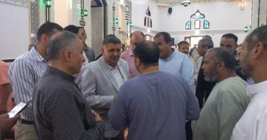 افتتاح مسجد جديد بالمنطقة السكنية 26 واسترداد وحدات متعدى عليها بمدينة السادات