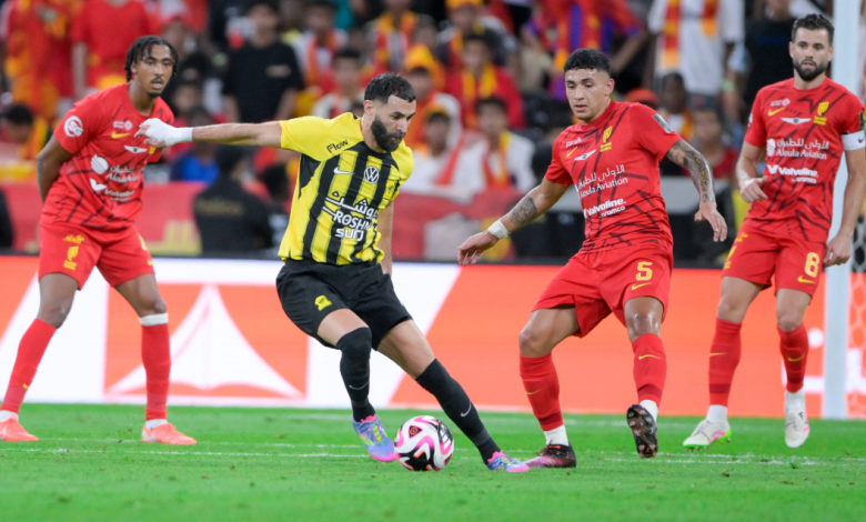 الاتحاد يفوز بكأس الملك بعد انتصاره على القادسية بثلاثة اهداف