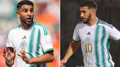 محرز وبن رحمة يتصدران قائمة منتخب الجزائر استعداداً للمنافسات المقبلة