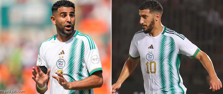 محرز وبن رحمة يتصدران قائمة منتخب الجزائر استعداداً للمنافسات المقبلة