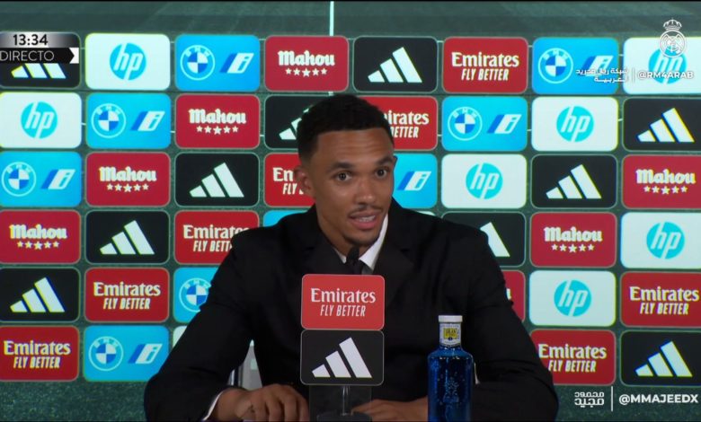 أول تعليق لأرنولد بعد الانتقال إلى ريال مدريد وسر تجاربه الجديدة