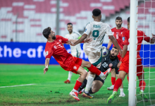 الأخضر يحقق انتصار على البحرين ويتأهل للملحق المؤهل لكأس العالم