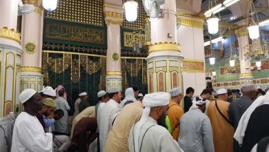 الحج والعمرة تدعو الحجاج للالتزام بضوابط زيارة الروضة الشريفة