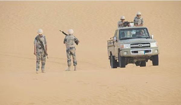 القبض على 8 مخالفين لتهريب 144 كجم قات في منطقة عسير