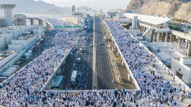 انسيابية رمي الجمرات في أول أيام التشريق بتنظيم متميز في مشعر منى
