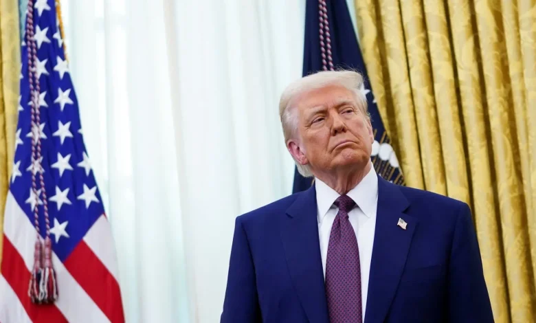 ترمب يعلن قرب التوصل لسلام بين اسرائيل وايران قريبا