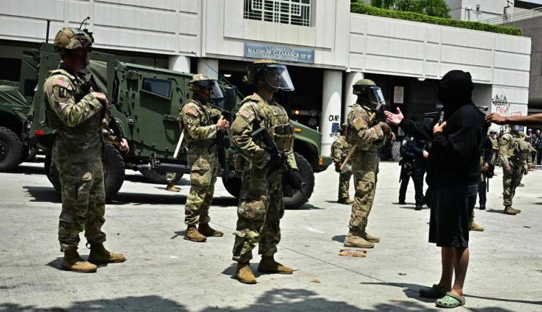 ترمب يوجه بنشر ألفي جندي من الحرس الوطني في لوس أنجلوس