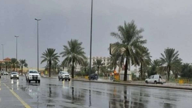 حالة الطقس اليوم فرص لهطول امطار ورشح رياح على عدة مناطق