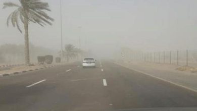 رياح نشطة وأتربة في الشرقية والرياض وأمطار رعدية في جازان وعسير