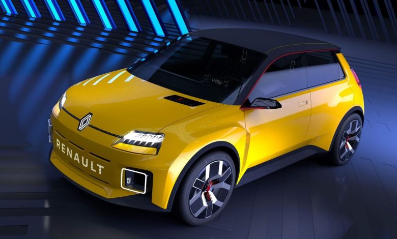 رينو تضيف سيارة Electric Five لعائلة 5 E-Tech بتقنيات جديدة ومبتكرة
