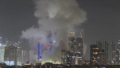 سقوط صواريخ ايرانية على تل ابيب يثير ردة فعل دولية واسعة