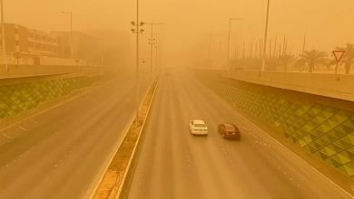 طقس شديد الحرارة ورياح غبارية تؤثر على بعض المناطق اليوم