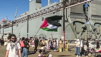 عمال ميناء فرنسي يمنعون ارسال شحنة عسكرية الى اسرائيل احتجاجا على سياساتها