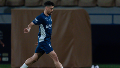لاجامي يشارك للمرة الاولى في تدريبات الهلال استعدادا للموسم الجديد