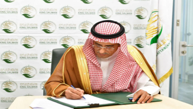 مركز الملك سلمان يوقع اتفاقية لإنشاء أربع محطات لتحلية المياه في غزة