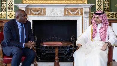 وزير الخارجية يبحث مع نظيره البريطاني تطورات الوضع في المنطقة الحالية