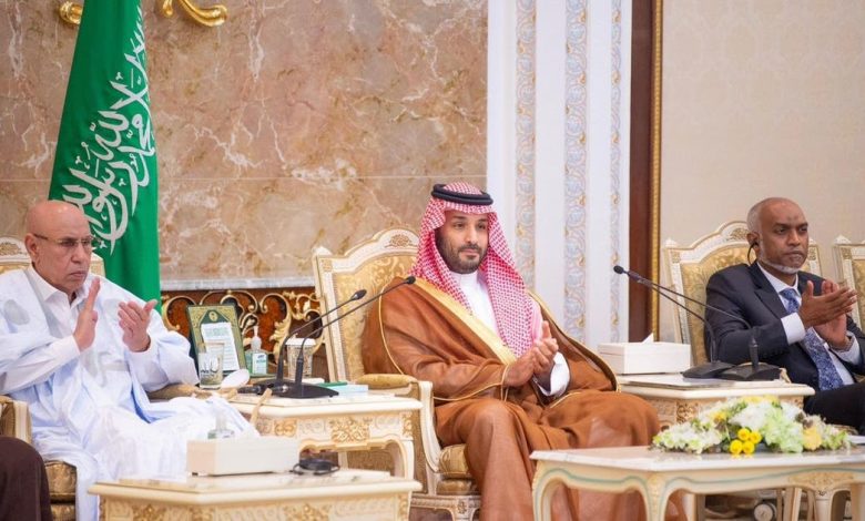 ولي العهد يستقبل كبار ضيوف الحج نيابة عن خادم الحرمين الشريفين