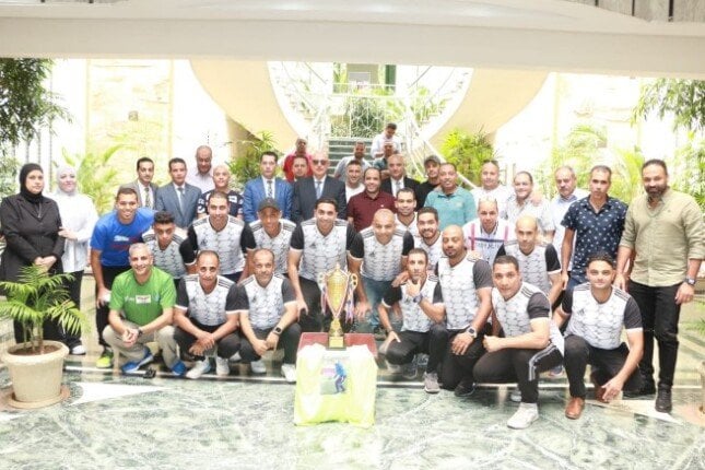 أبطال المصرية للمطارات يتأهلون لبطولة الجمهورية في تكريم مميز للطيار وائل النشار