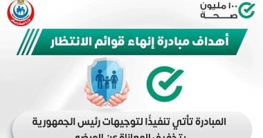 وزارة الصحة توضح أهداف مبادرة إنهاء قوائم الانتظار