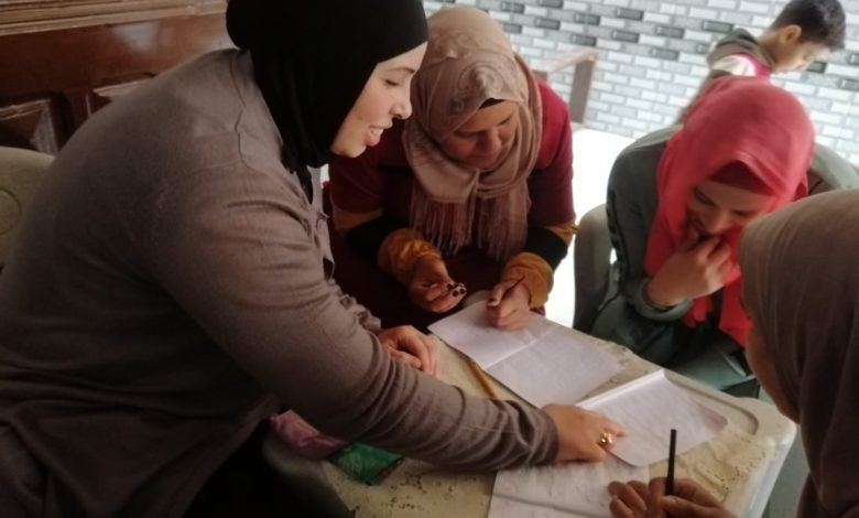 إنجاز جديد لكلية التربية بحلوان تفوز بالمركز الأول في المشروع القومي لمحو الأمية