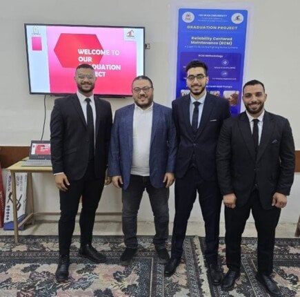 ابتكار منهجية جديدة للصيانة الذكية من طلاب هندسة المطرية
