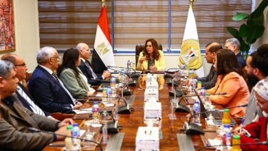 اجتماع وزيرة التنمية المحلية لدراسة تطوير شوارع تجارية في مصر الجديدة
وزيرة التنمية المحلية تبحث تحسين الشوارع التجارية بحي مصر الجديدة
تطوير الشوارع التجارية بحي مصر الجديدة في اجتماع وزارية
حوار وزارية لتطوير شوارع مصر الجديدة التجارية