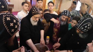 احتفالات دير الشايب تسجل لحظات مؤثرة في ذكرى استشهاد الأنبا موسى القوي