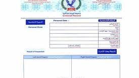 استخراج الفيش الجنائي 2025 يستقطب اهتمام المواطنين