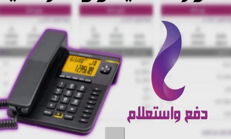استعلام جديد عن فاتورة التليفون الأرضي لشهر يوليو 2025 قبل قطع الخدمة لعدم السداد
