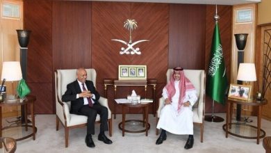 استقبال الإعلامي مصطفى بكري من قبل السفير السعودي بالقاهرة (صور)