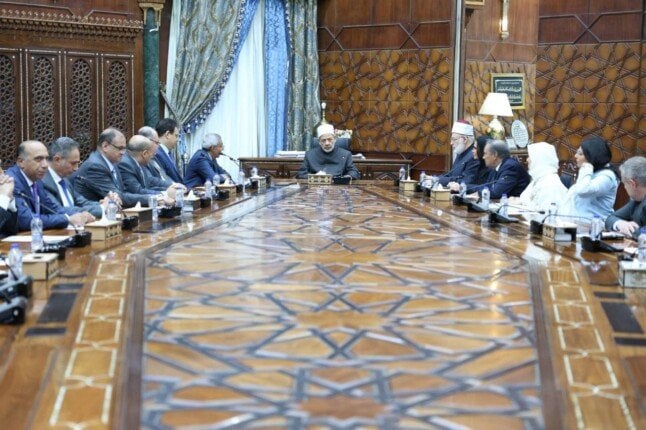استقبال سفراء مصر الجدد من قبل شيخ الأزهر في 22 دولة