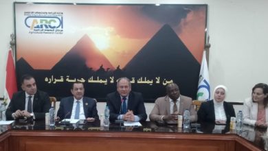 استقبال وفد ناميبي رفيع بمركز البحوث الزراعية لتعزيز التعاون المشترك