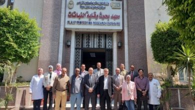 استقبال وفدي السعودية وإيكاردا لتعزيز مكافحة الآفات