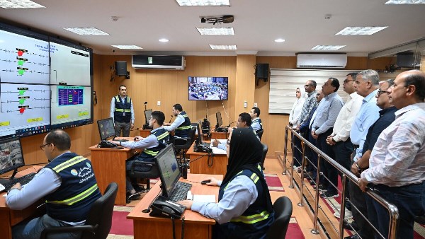 افتتاح مركز جديد للسيطرة والتحكم في مياه الشرب بالإسكندرية
