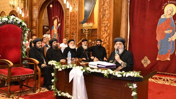 البابا تواضروس يوجه رسالة لشباب العذراء والقديس يوسف: مصر لا تضاهى في حبها